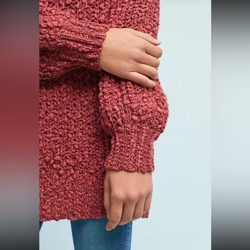 Tina + Jo Bryce Textured Turtleneck Sweater Rose Pink Nubby
Anthropologie - Picture 4 of 8